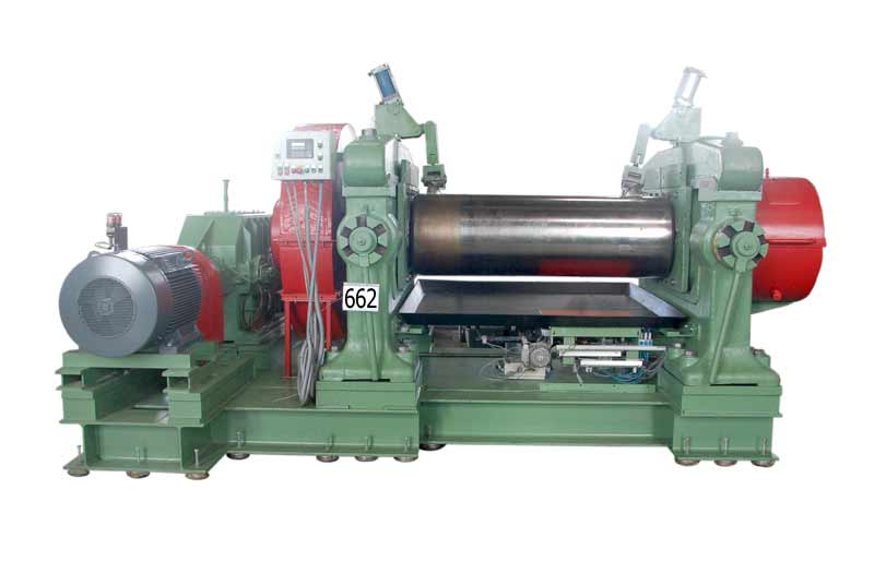 files/maschinenfotos/Walzwerk mixing mill mezcladora mezclador cilindros, melangeur cylindres Gummi rubber caoutchouc caucho Deguma 1-662-11.jpg